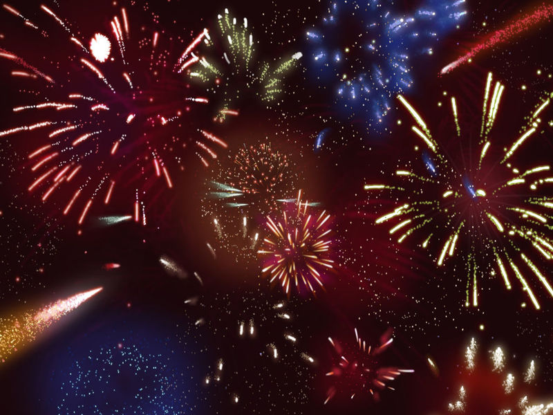 Fireworks Free Screensaver 2.0.2.7 screenshot