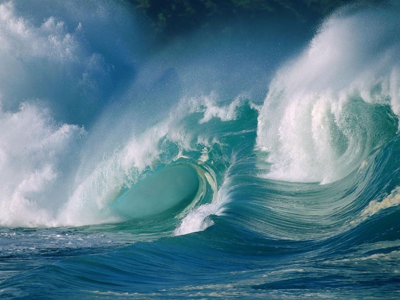 Ocean Waves Free Screensaver screenshot Ocean Waves Free Screensaver screenshot